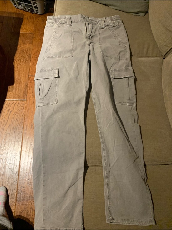 American Eagle Outfitters Pants - American Eagle Outfitters Light Gray Cargo Pants